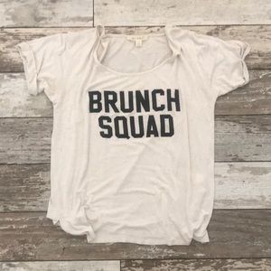 Brunch squad top from Francesca’s